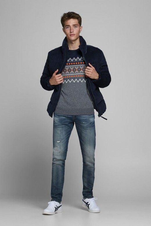 Camisola Homem ANDY JAQUARD Jack Jones Camisola Homem ANDY JAQUARD Jack Jones