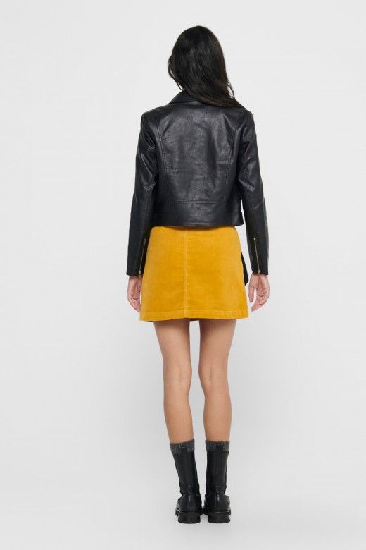Blusão Mulher VALERIE FAUX LEATHER ONLY Blusão Mulher VALERIE FAUX LEATHER ONLY