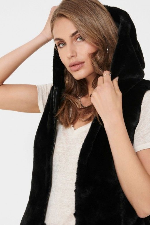 Colete Mulher MALOU FAUX FUR ONLY Colete Mulher MALOU FAUX FUR ONLY