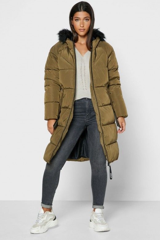 Casaco Mulher MONICA LONG PUFFER ONLY Casaco Mulher MONICA LONG PUFFER ONLY