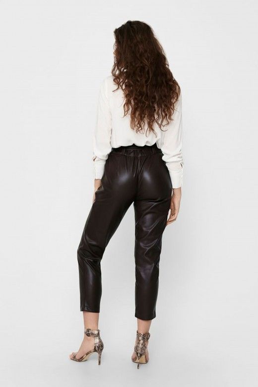 Calça Mulher BRIONY-DIONNE FAUX LEATHER ONLY