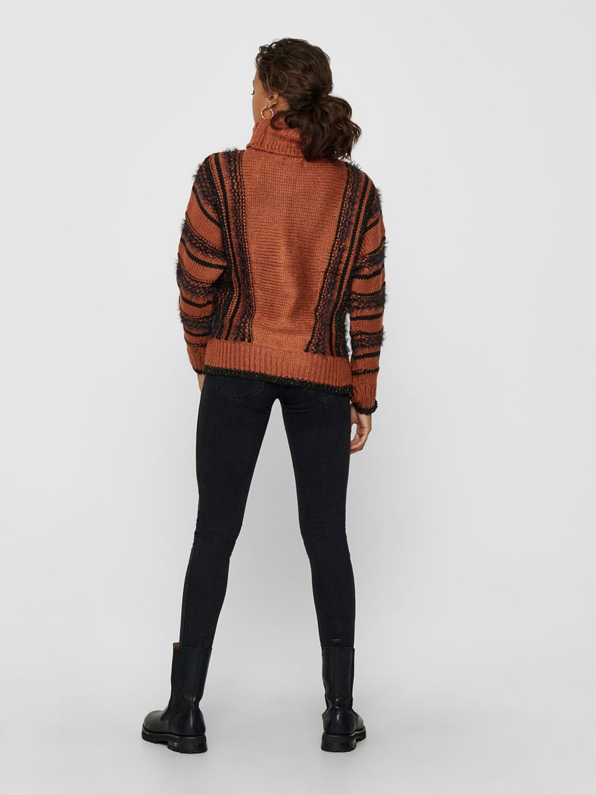 Camisola Mulher LYLA HIGHNECK GLITTER ONLY