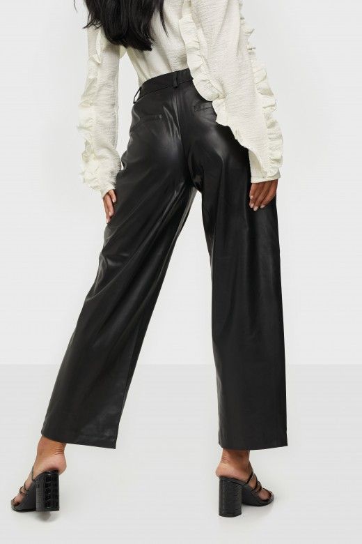 Calça Mulher GLORIA FAUX LEATHER ONLY Calça Mulher GLORIA FAUX LEATHER ONLY