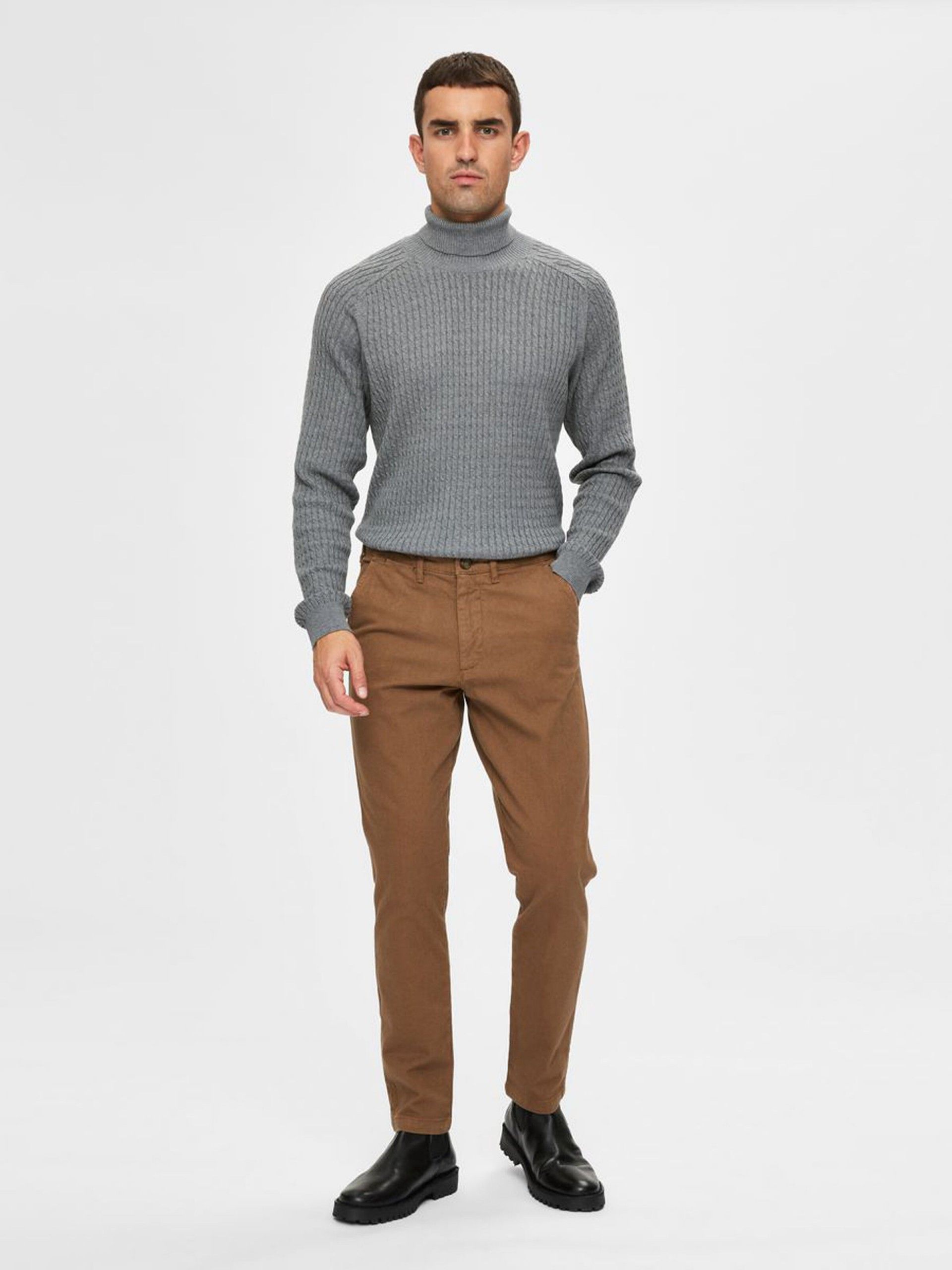 Camisola Homem CARLOS G/A SELECTED