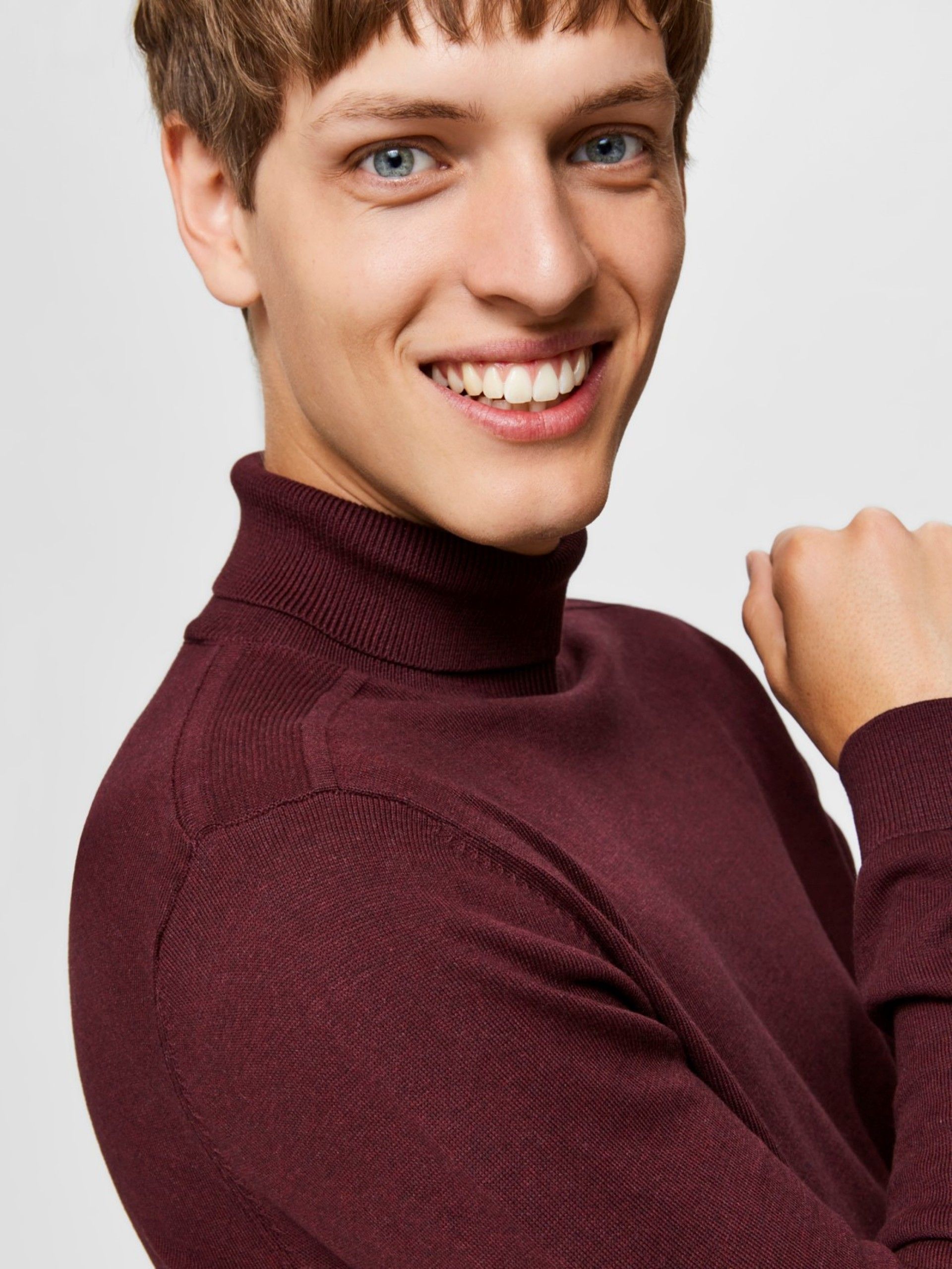 Camisola de Malha Gola Alta Selected