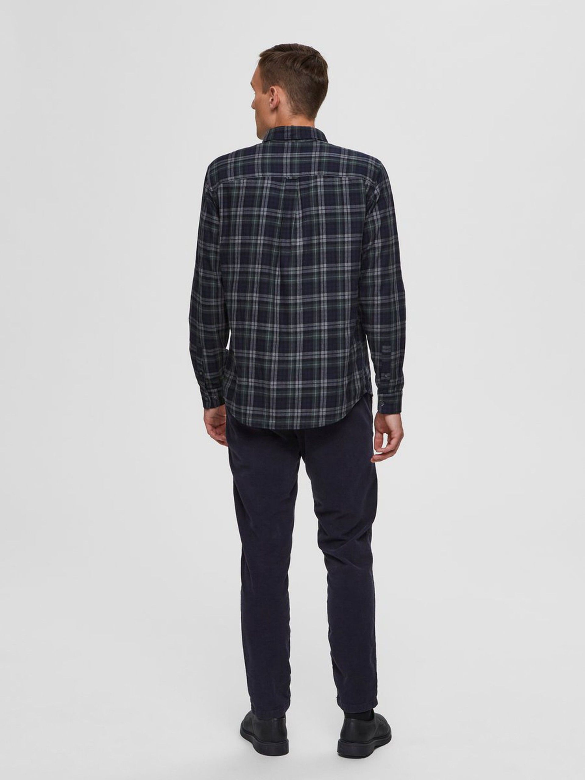 Camisa Homem REGMATTHEW Xadrez SELECTED