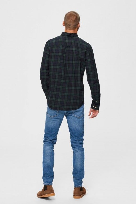 Camisa Homem HOUSTON Slim Xadrez SELECTED Camisa Homem HOUSTON Slim Xadrez SELECTED