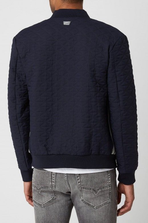 CASACO HOMEM BOMBER WITH QUILTED MORATO