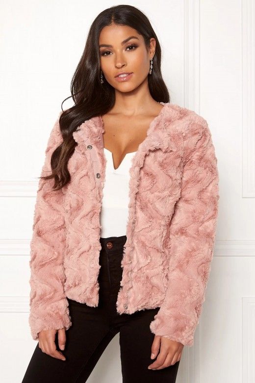 Casaco Mulher Pelo Curto CURL VERO MODA Casaco Mulher Pelo Curto CURL VERO MODA