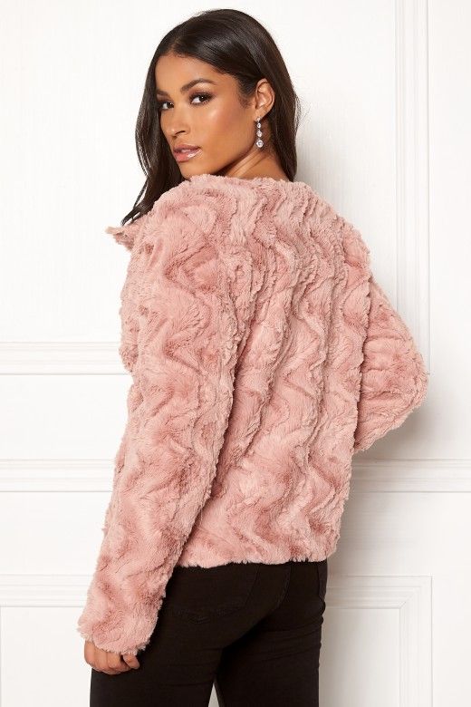 Casaco Mulher Pelo Curto CURL VERO MODA Casaco Mulher Pelo Curto CURL VERO MODA