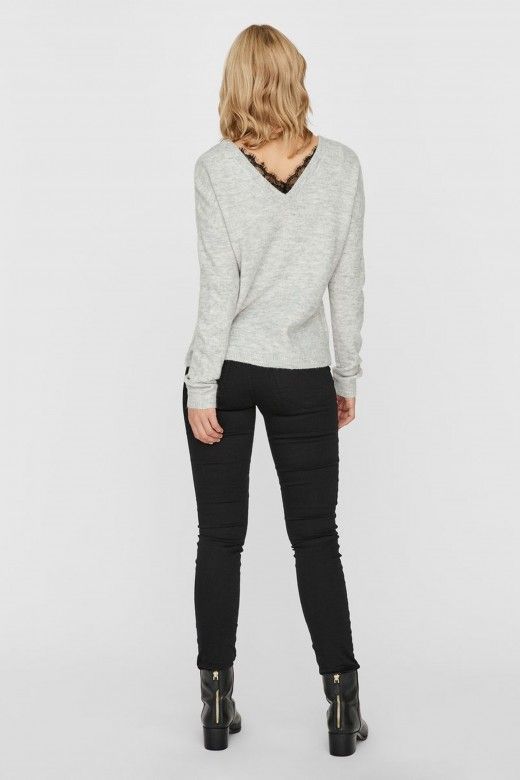 Camisola Mulher RANA V LACE VERO MODA Camisola Mulher RANA V LACE VERO MODA