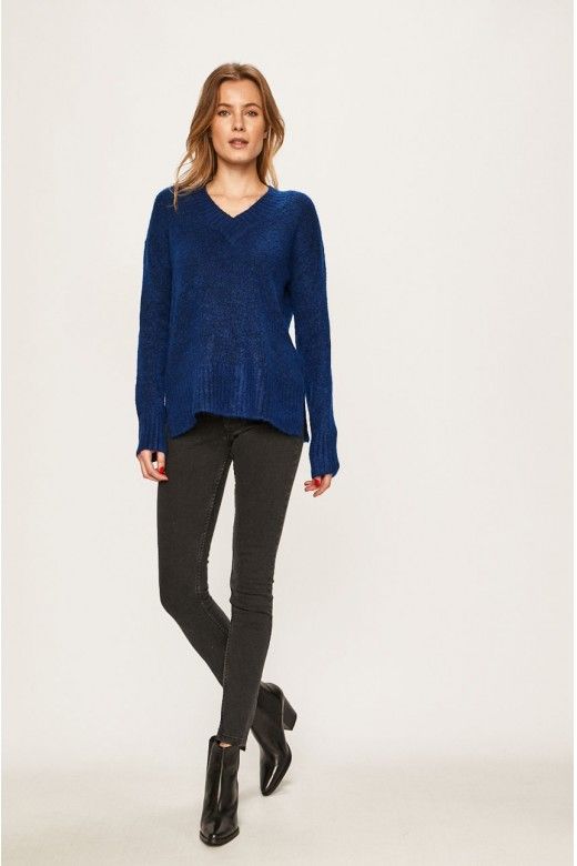Camisola Mulher KIZZI V Long VERO MODA Camisola Mulher KIZZI V Long VERO MODA