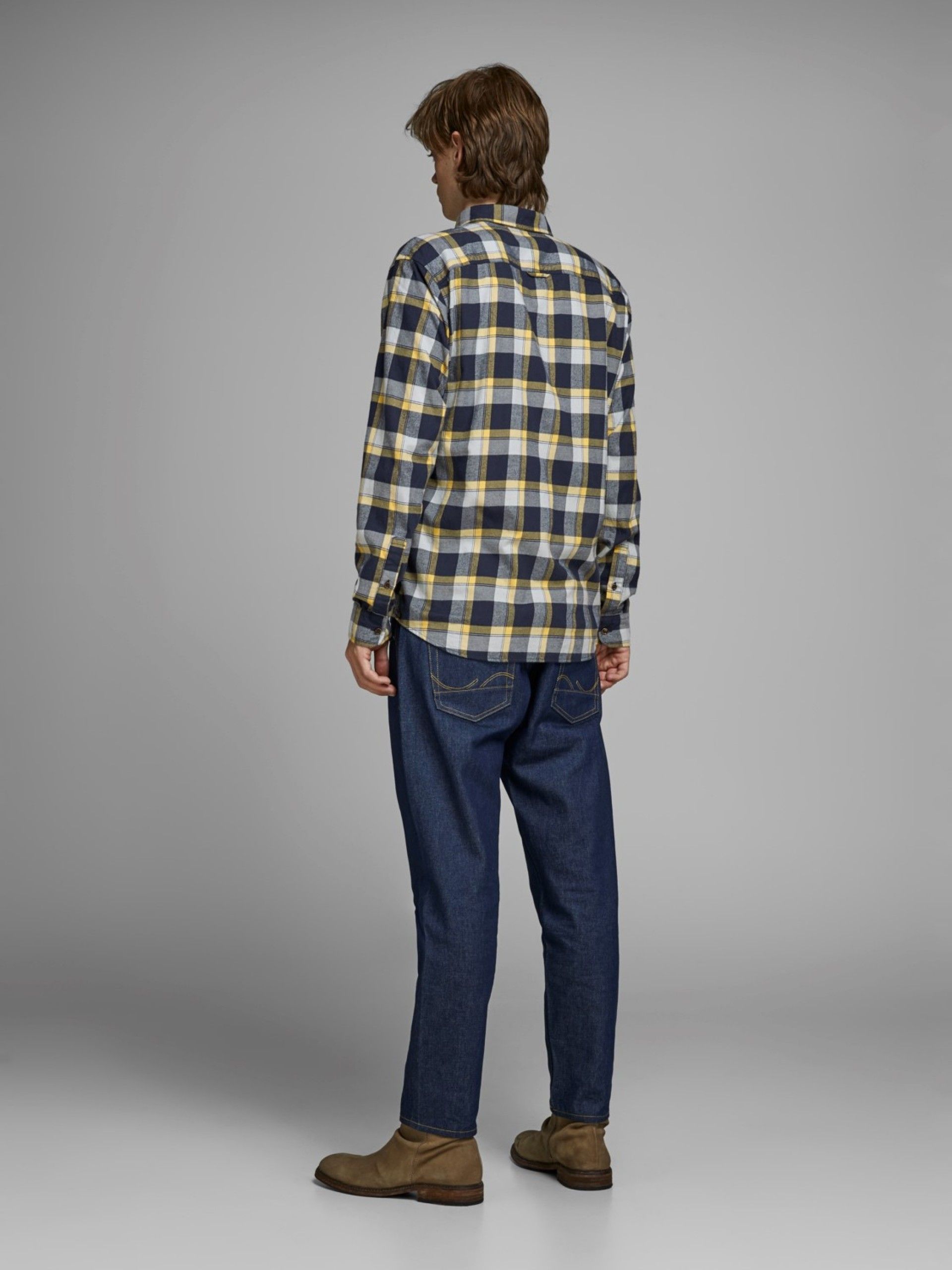 Camisa Homem EWASHINGTON Xadrez Jack Jones