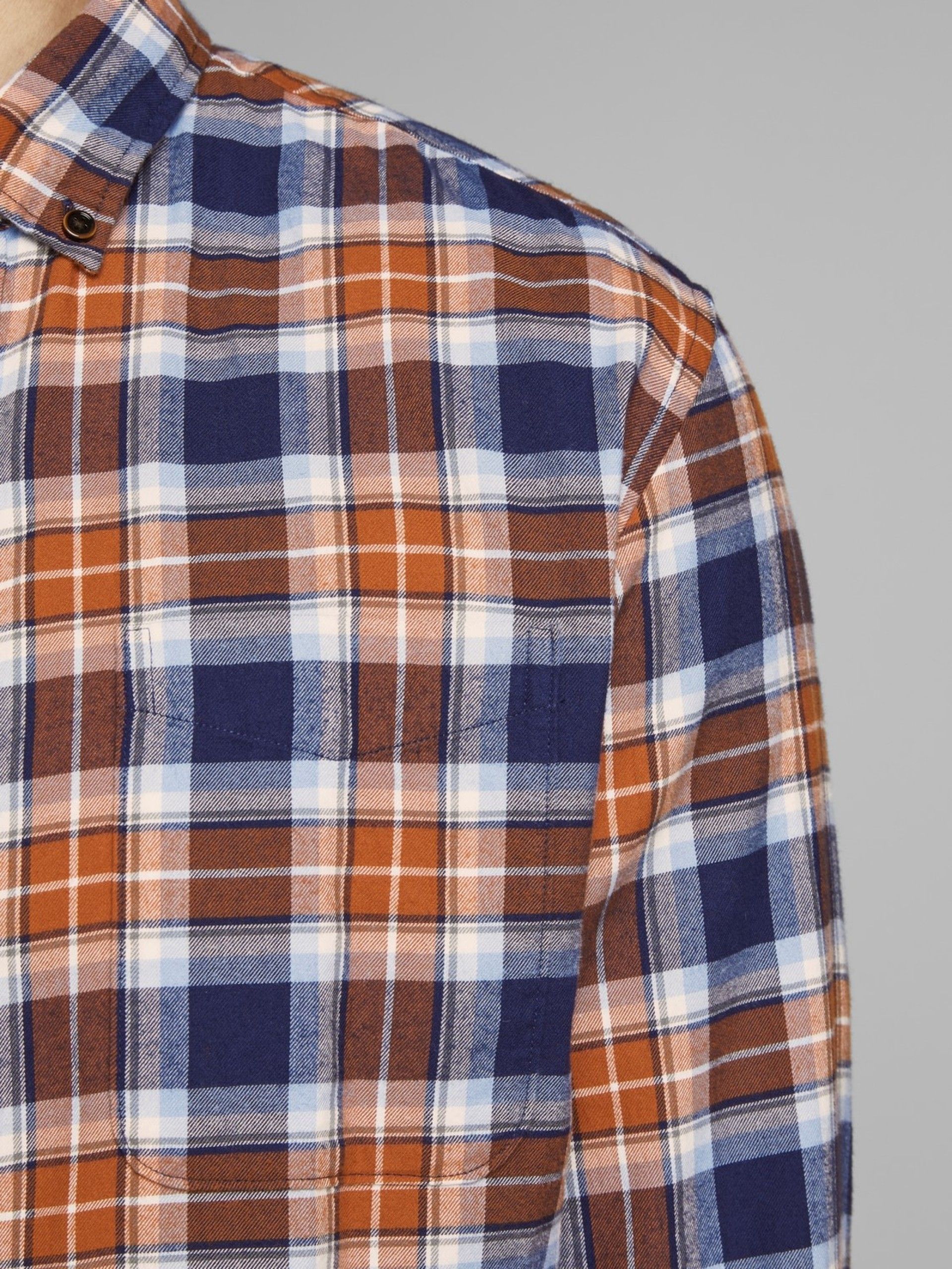 Camisa Homem EWASHINGTON Xadrez Jack Jones