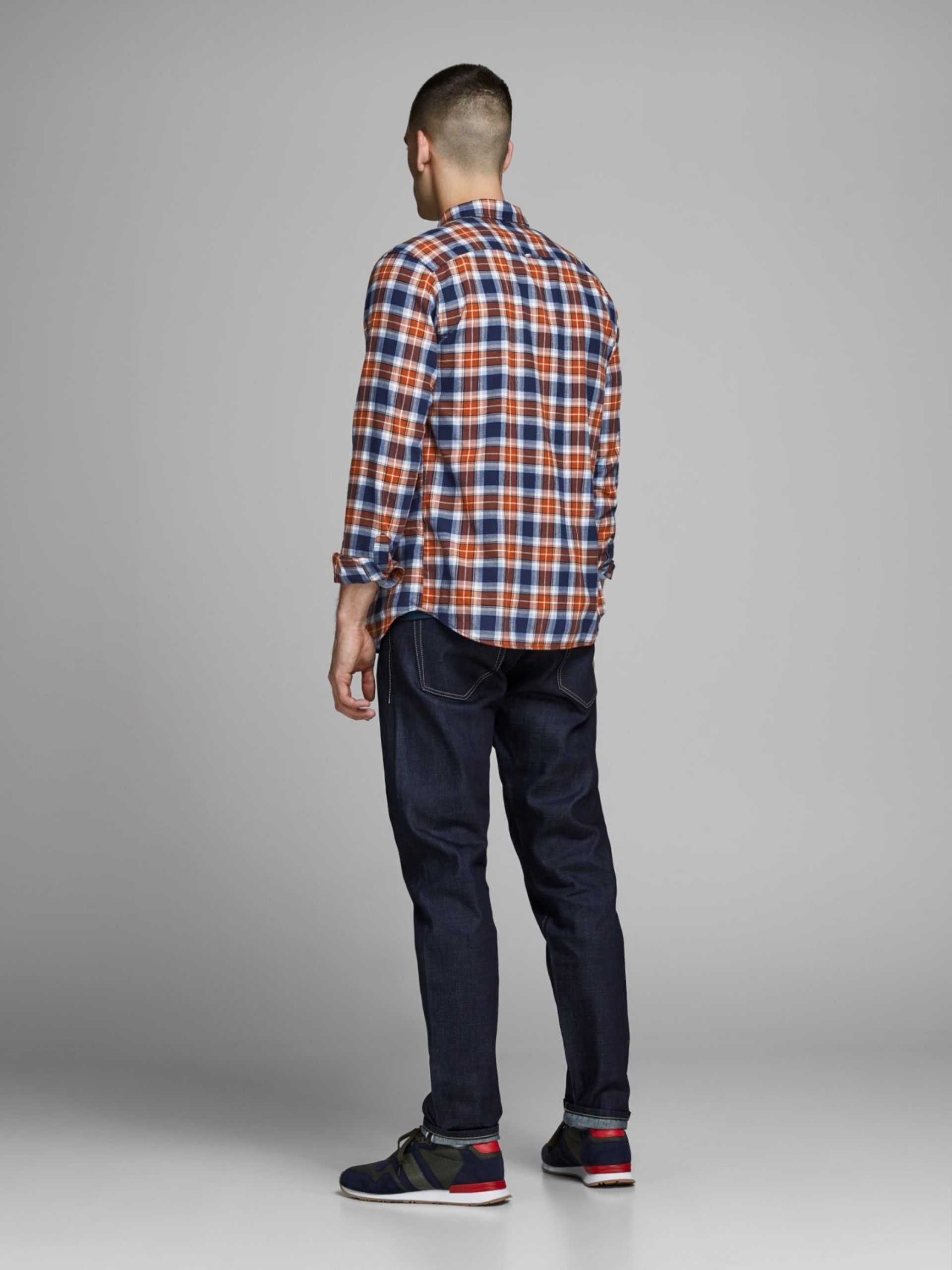 Camisa Homem EWASHINGTON Xadrez Jack Jones