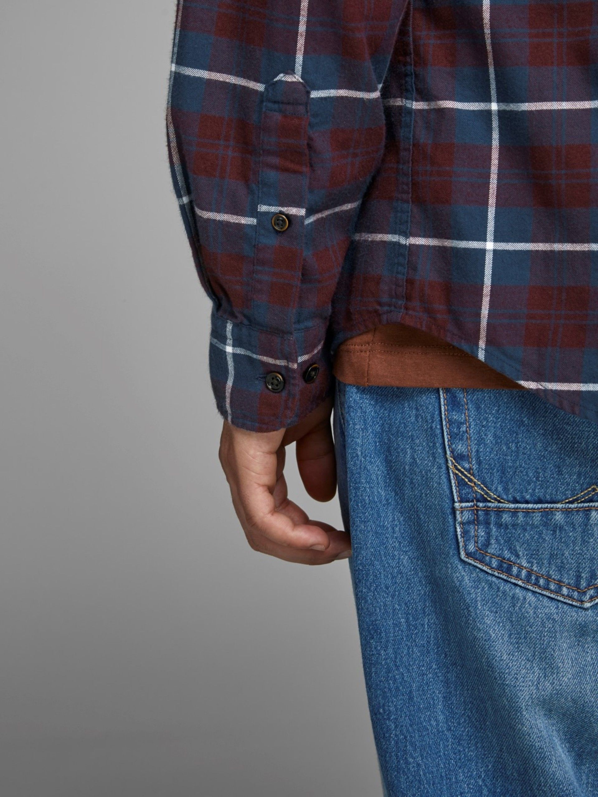 Camisa Homem EWASHINGTON Xadrez Jack Jones