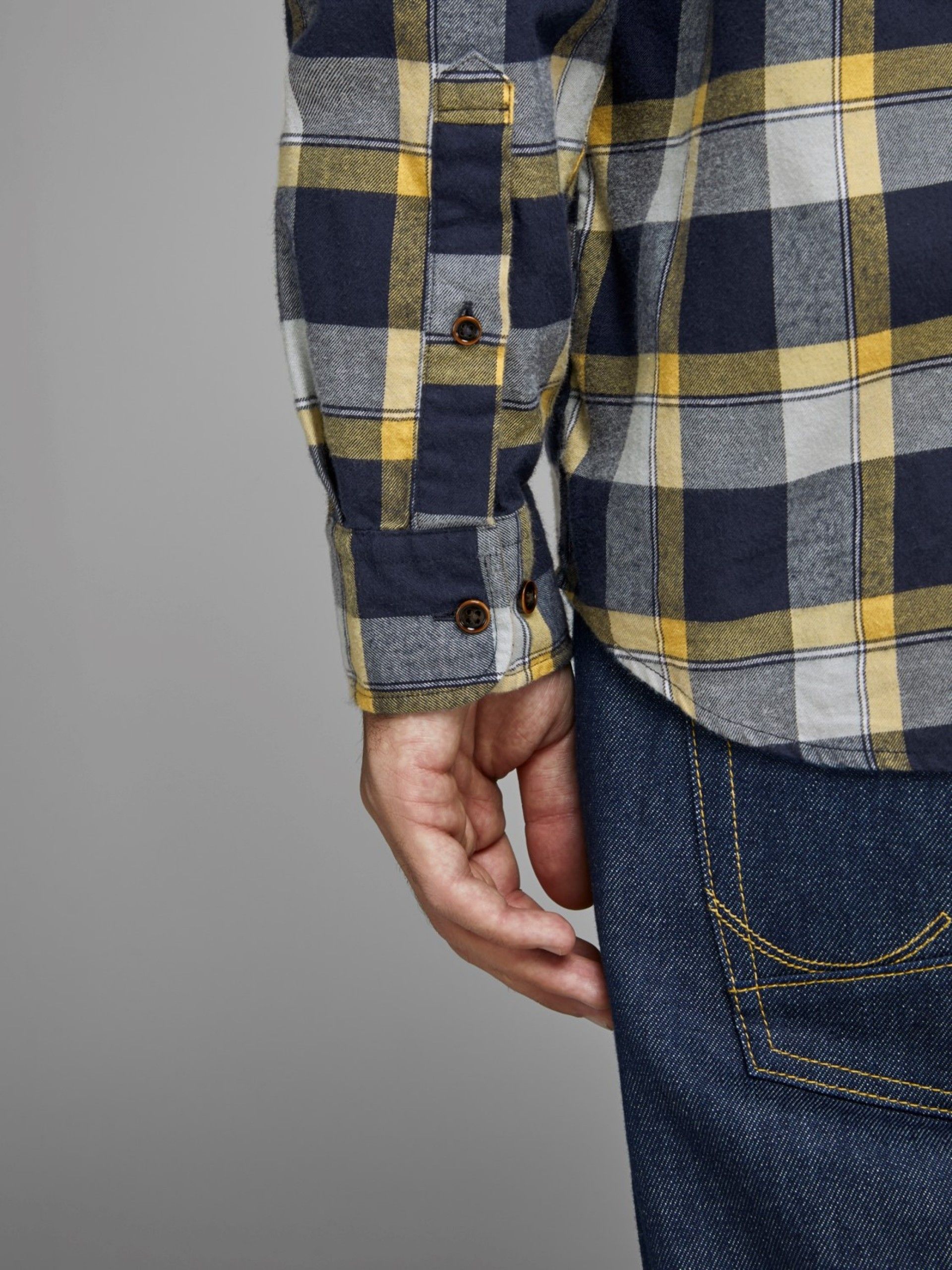 Camisa Homem EWASHINGTON Xadrez Jack Jones