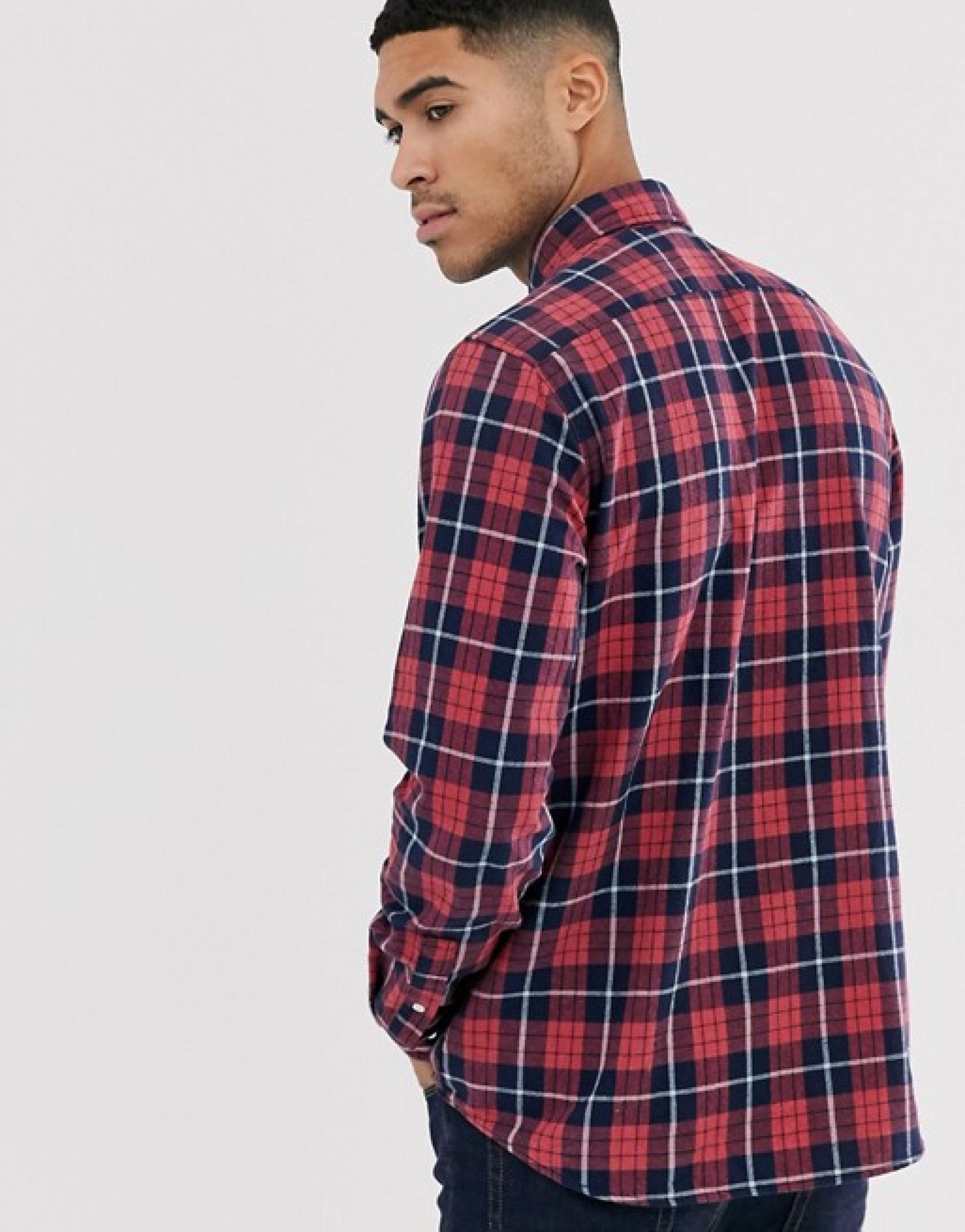 Camisa Homem JAKE Xadrez S/Fit Jack & Jones