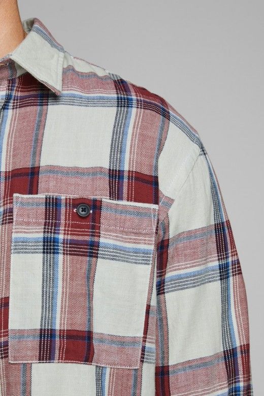Camisa Homem HENRI Xadrez Jack Jones Camisa Homem HENRI Xadrez Jack Jones