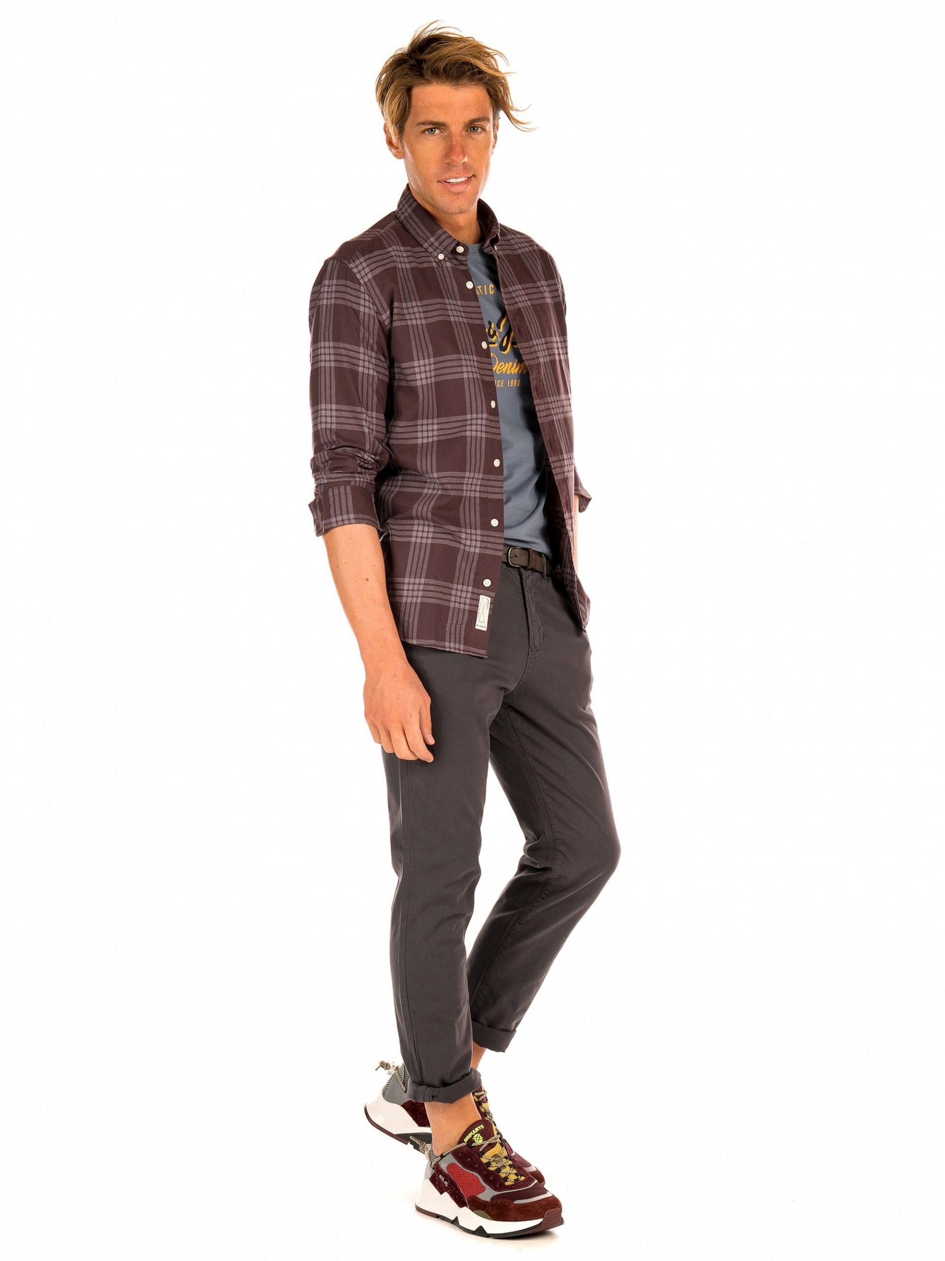 Camisa Homem JAX CHECK Jack Jones