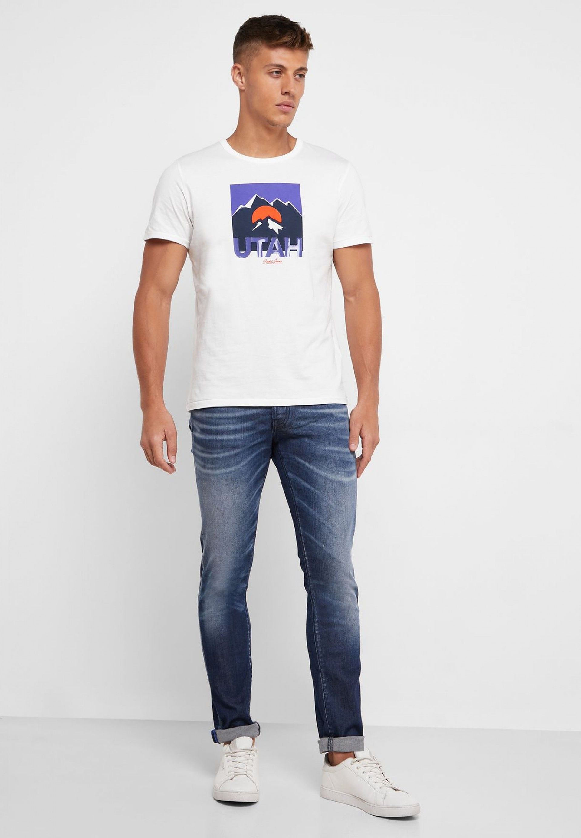 Calça Homem GLENN JJFOX Jack Jones