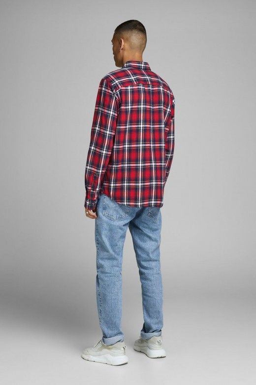 Camisa Homem BROOK Xadrez JACK JONES Camisa Homem BROOK Xadrez JACK JONES
