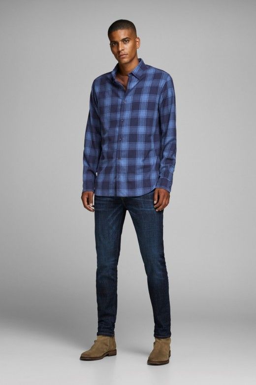 Camisa Homem Xadrez TOMMY JACK JONES Slim Camisa Homem Xadrez TOMMY JACK JONES Slim