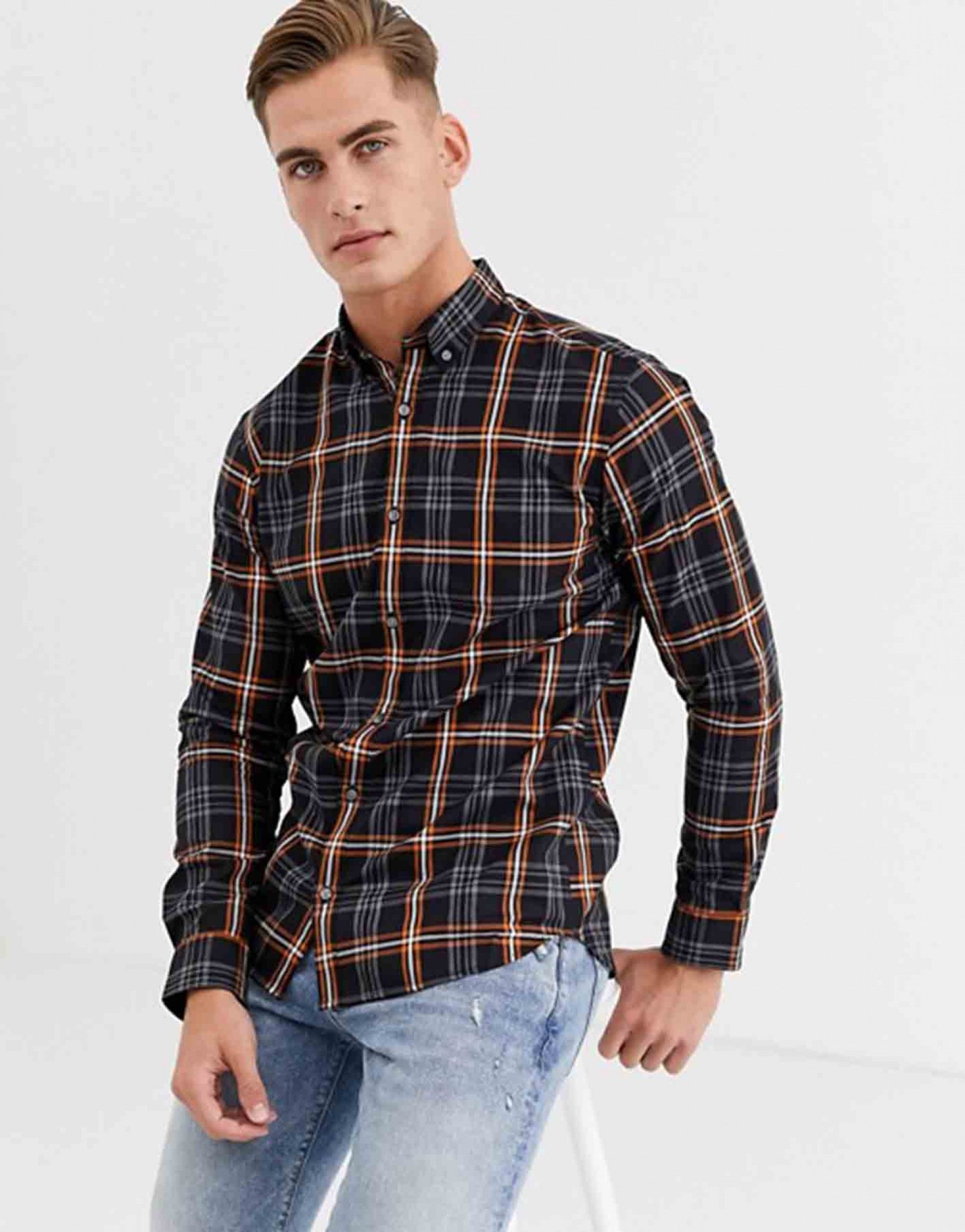 Camisa Homem FOCUS CHECK Jack Jones
