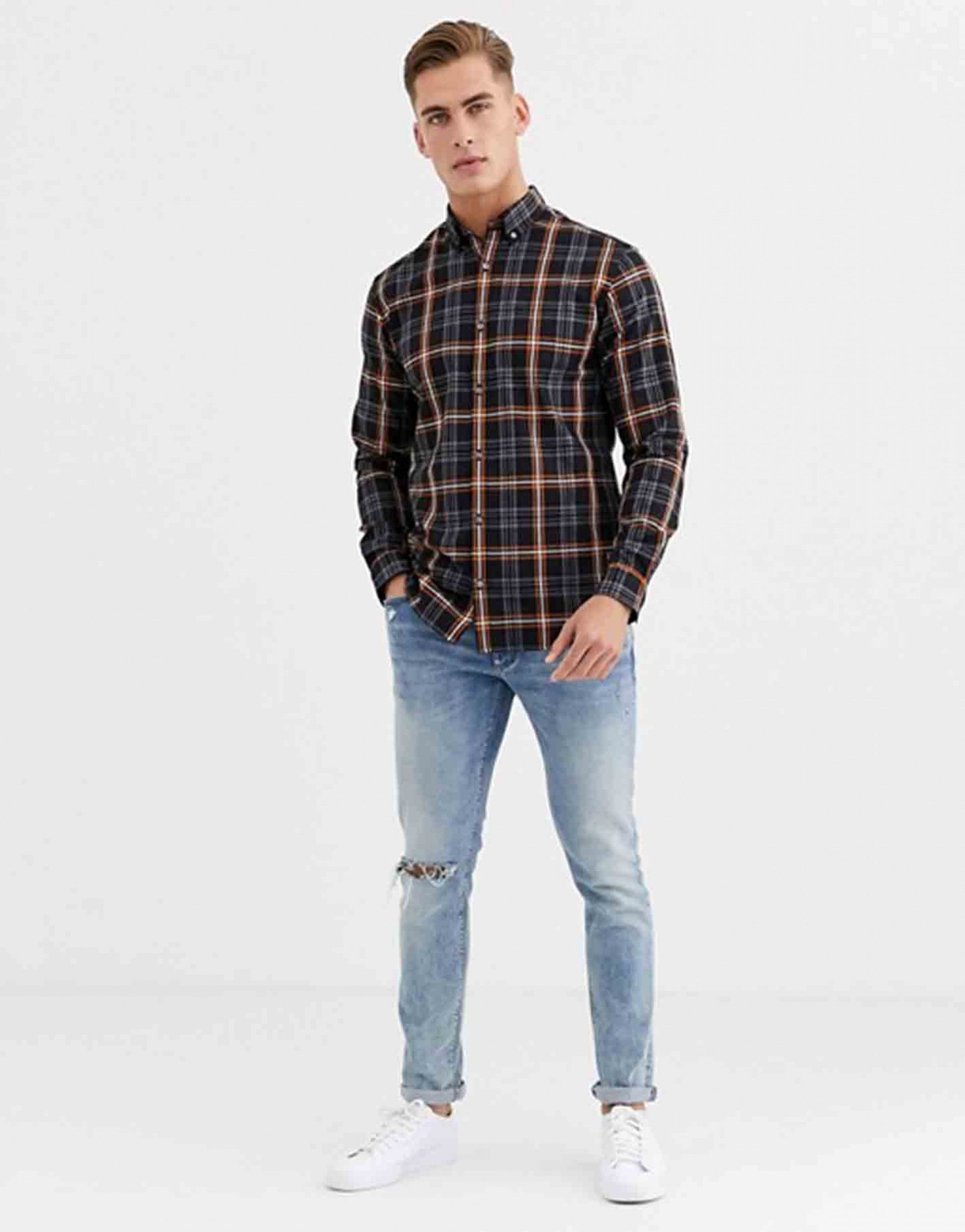 Camisa Homem FOCUS CHECK Jack Jones