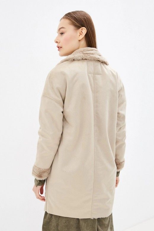 Casaco Mulher EMMA Bonded Faux Suede ONLY Casaco Mulher EMMA Bonded Faux Suede ONLY