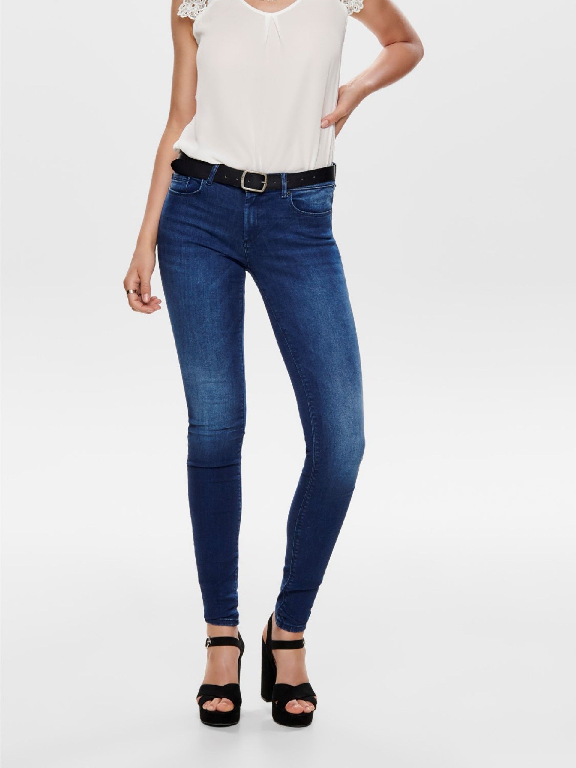 Calça Mulher Jeans CARMEN REG SK ONLY