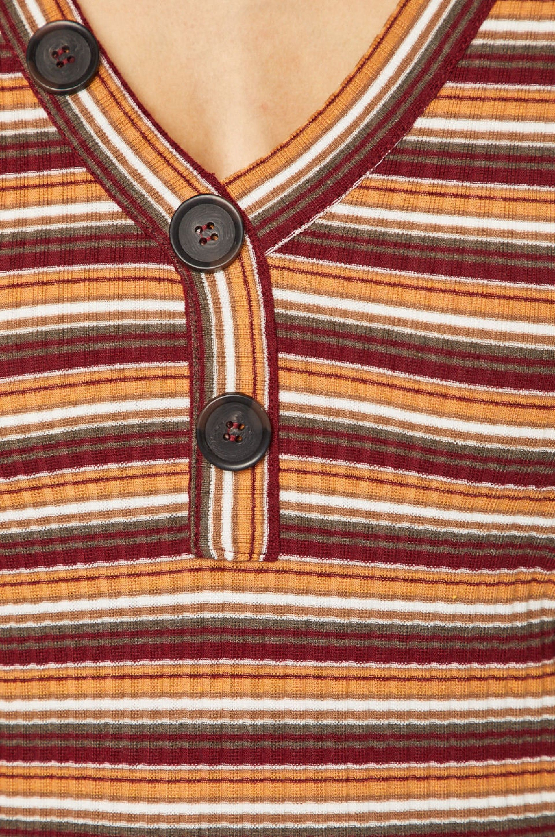 Top Mulher V NELLA 3/4 ONLY