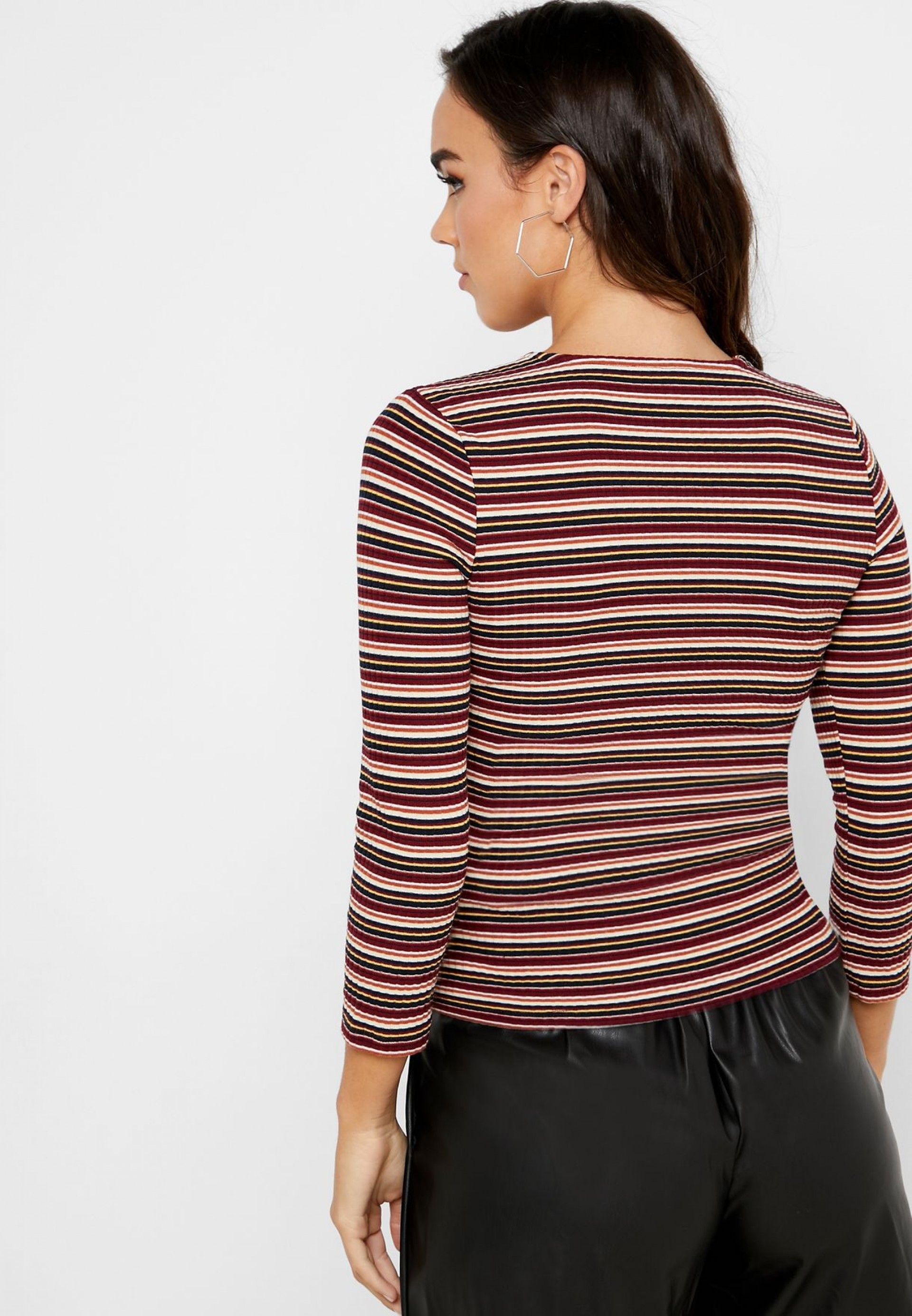 Top Mulher V NELLA 3/4 ONLY