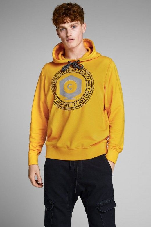 SWEAT HOMEM FRANK C/Capuz JACK JONES SWEAT HOMEM FRANK C/Capuz JACK JONES