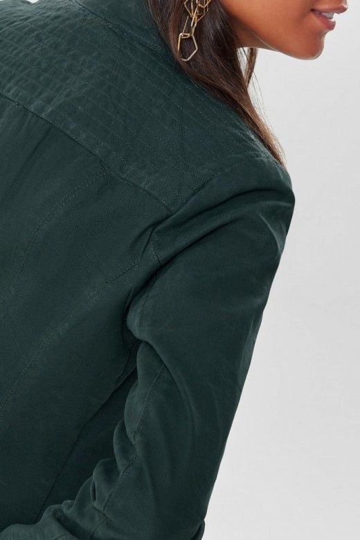 BLUSAO MULHER SAGA FAUX LEATHER PMU-M ONLY BLUSAO MULHER SAGA FAUX LEATHER PMU-M ONLY