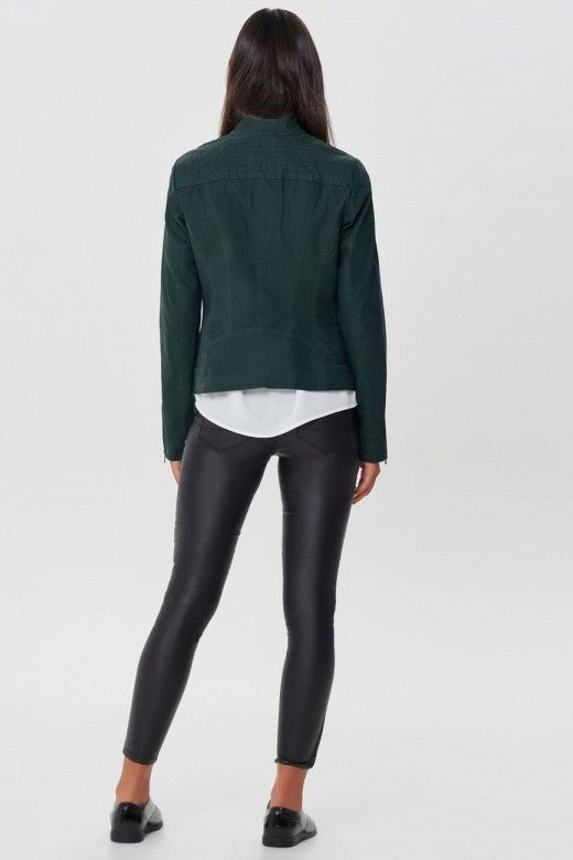 BLUSAO MULHER SAGA FAUX LEATHER PMU-M ONLY BLUSAO MULHER SAGA FAUX LEATHER PMU-M ONLY