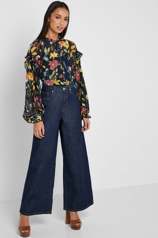 TOP MULHER NORA Print Floral ONLY TOP MULHER NORA Print Floral ONLY