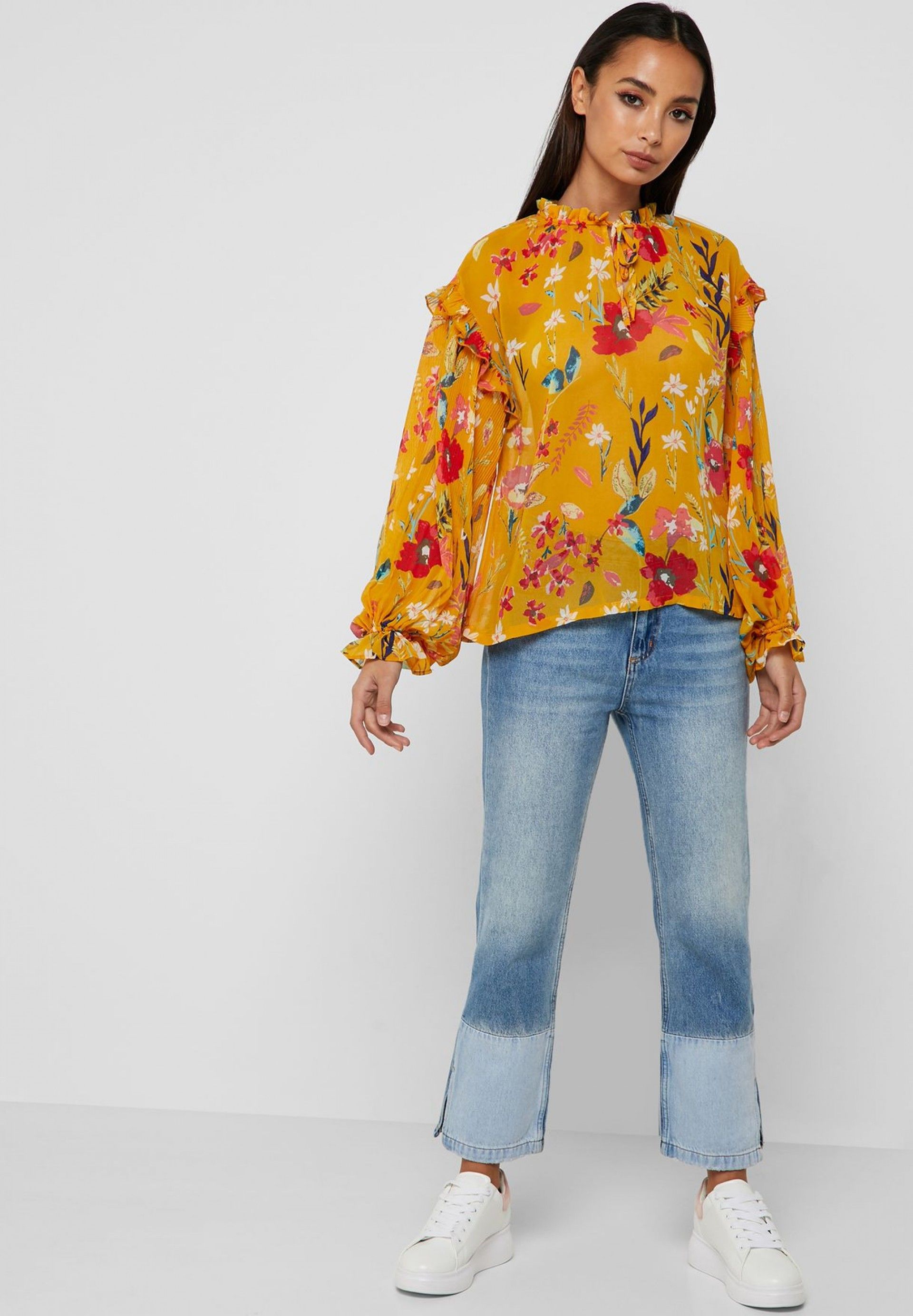 TOP MULHER NORA Print Floral ONLY