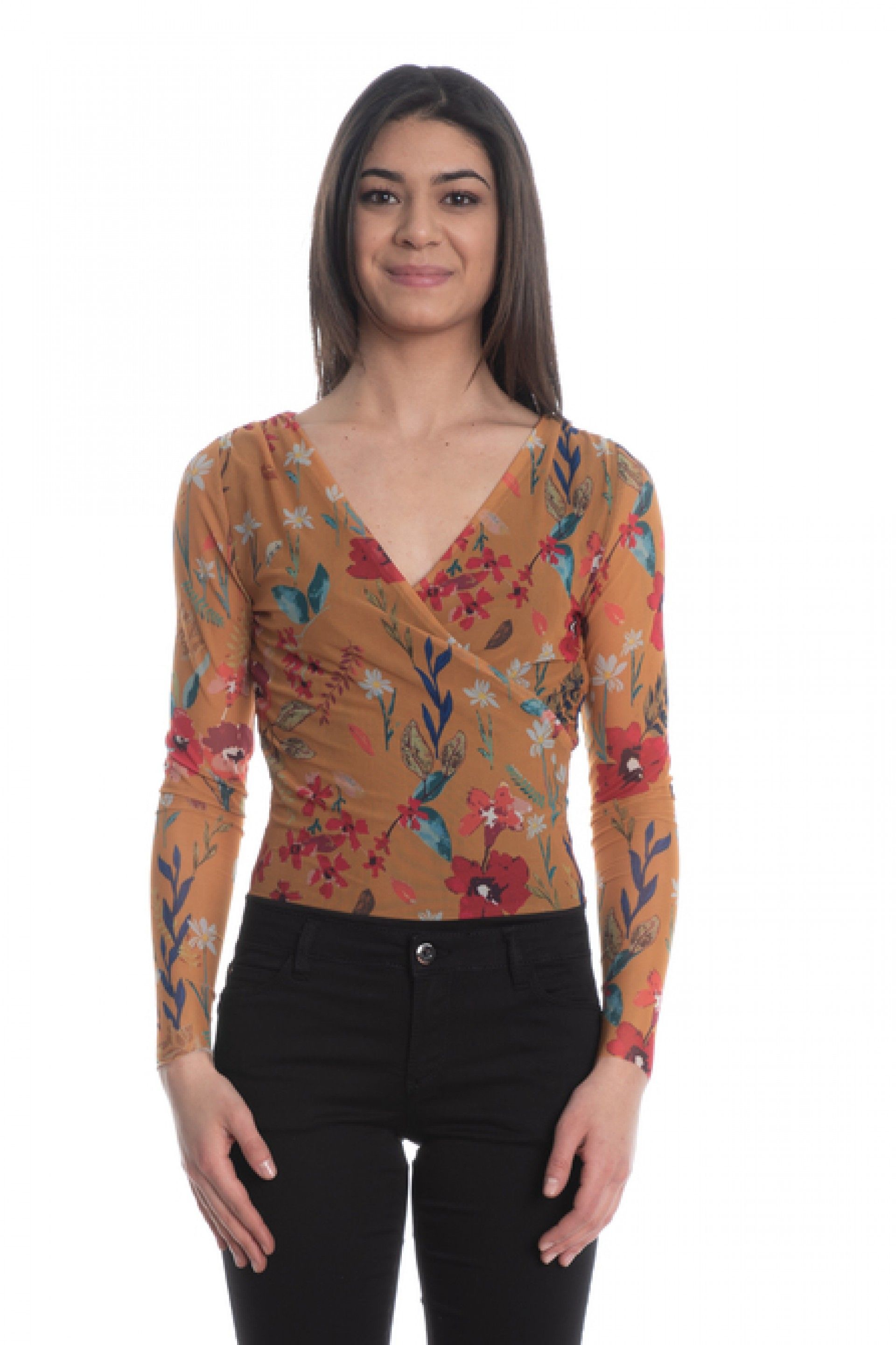 BODY MULHER STINE L/S WRAP ONLY