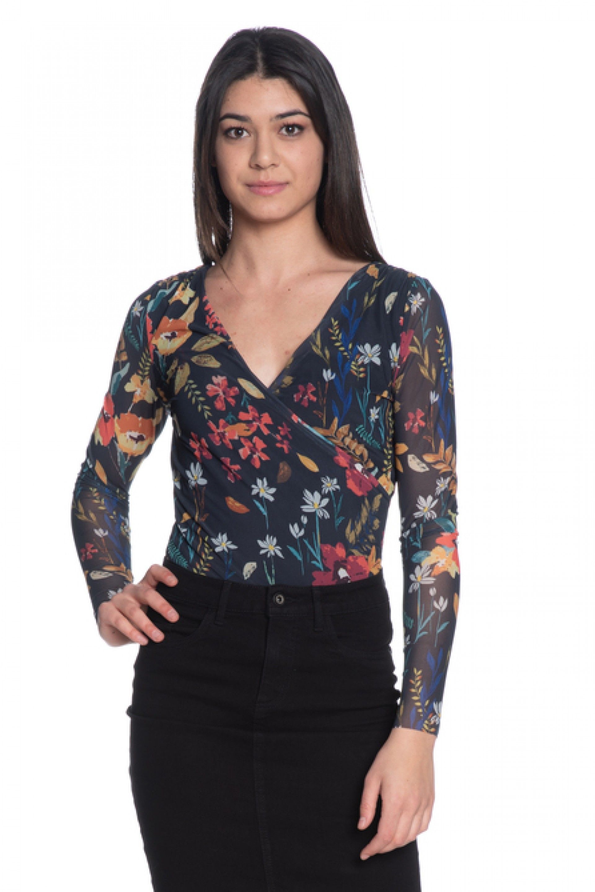 BODY MULHER STINE L/S WRAP ONLY