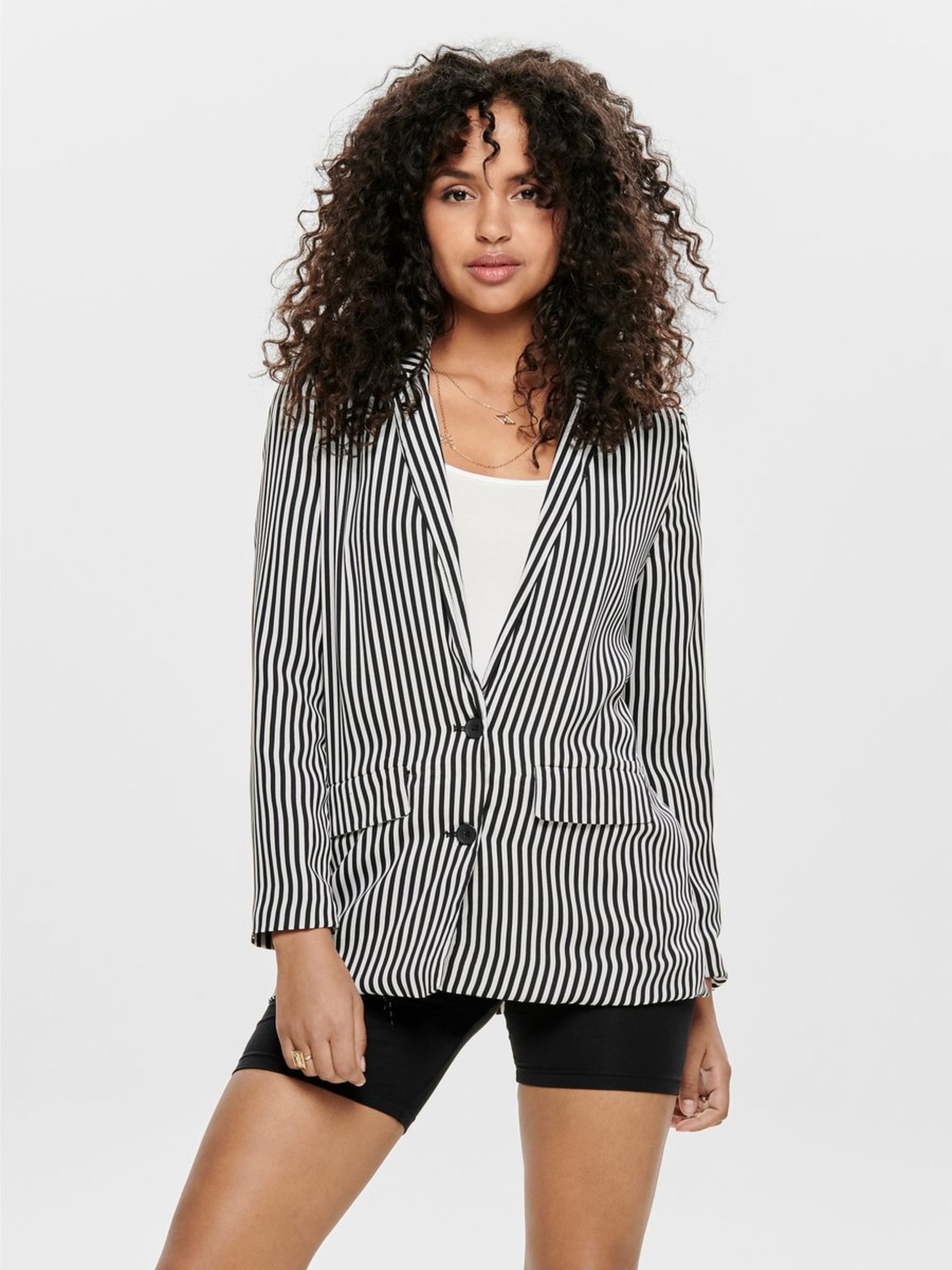 BLAZER MULHER VIGGA L/S LOOSE ONLY