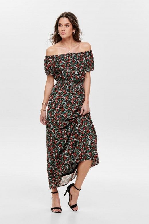 Vestido Mulher FMISHA OFFSHOUDER ONLY Vestido Mulher FMISHA OFFSHOUDER ONLY
