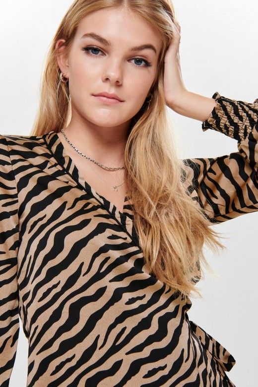 TOP MULHER ZEBRA ONLY