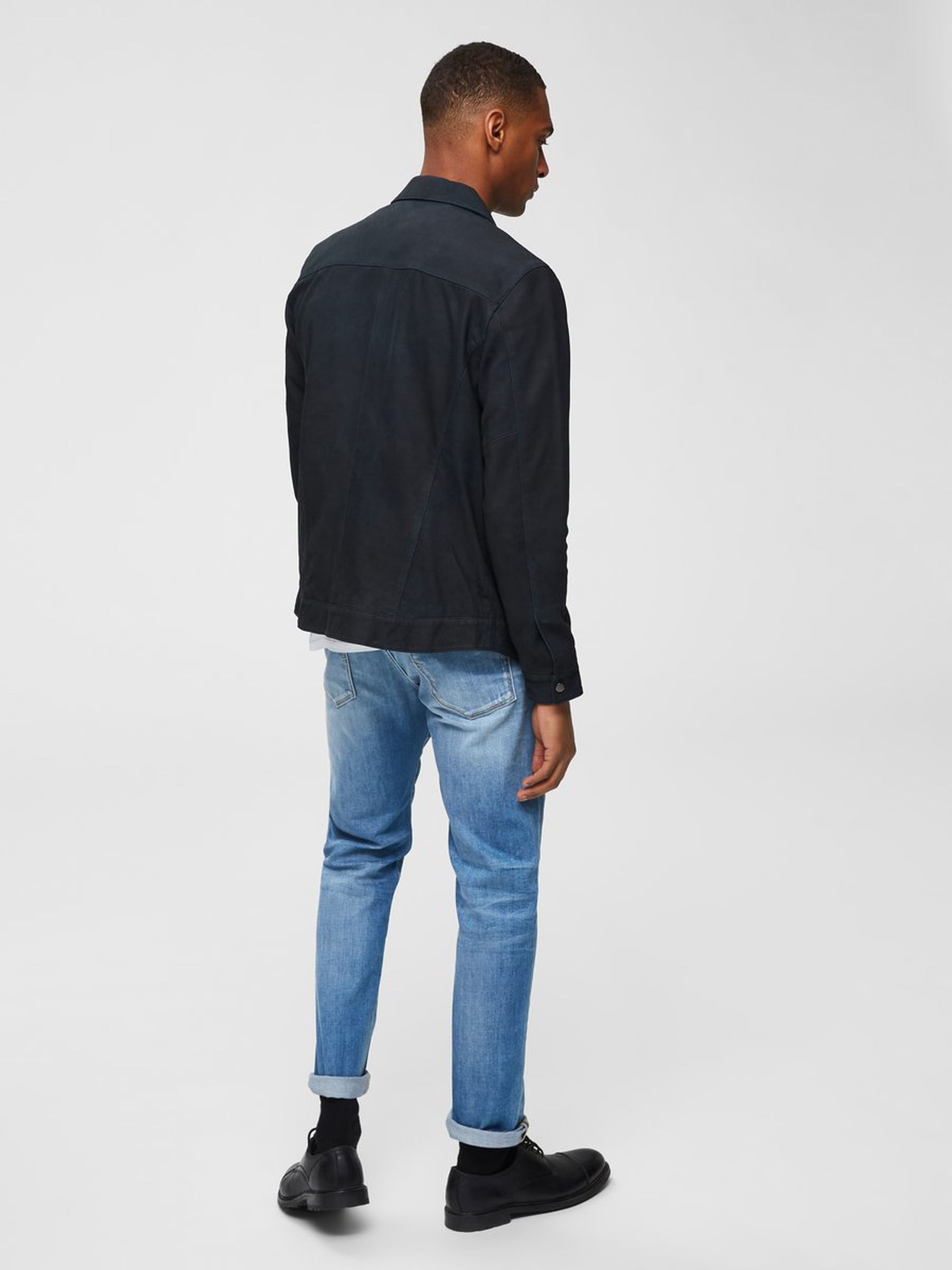 CALÇA HOMEM JEANS SLIM-LEON SELECTED