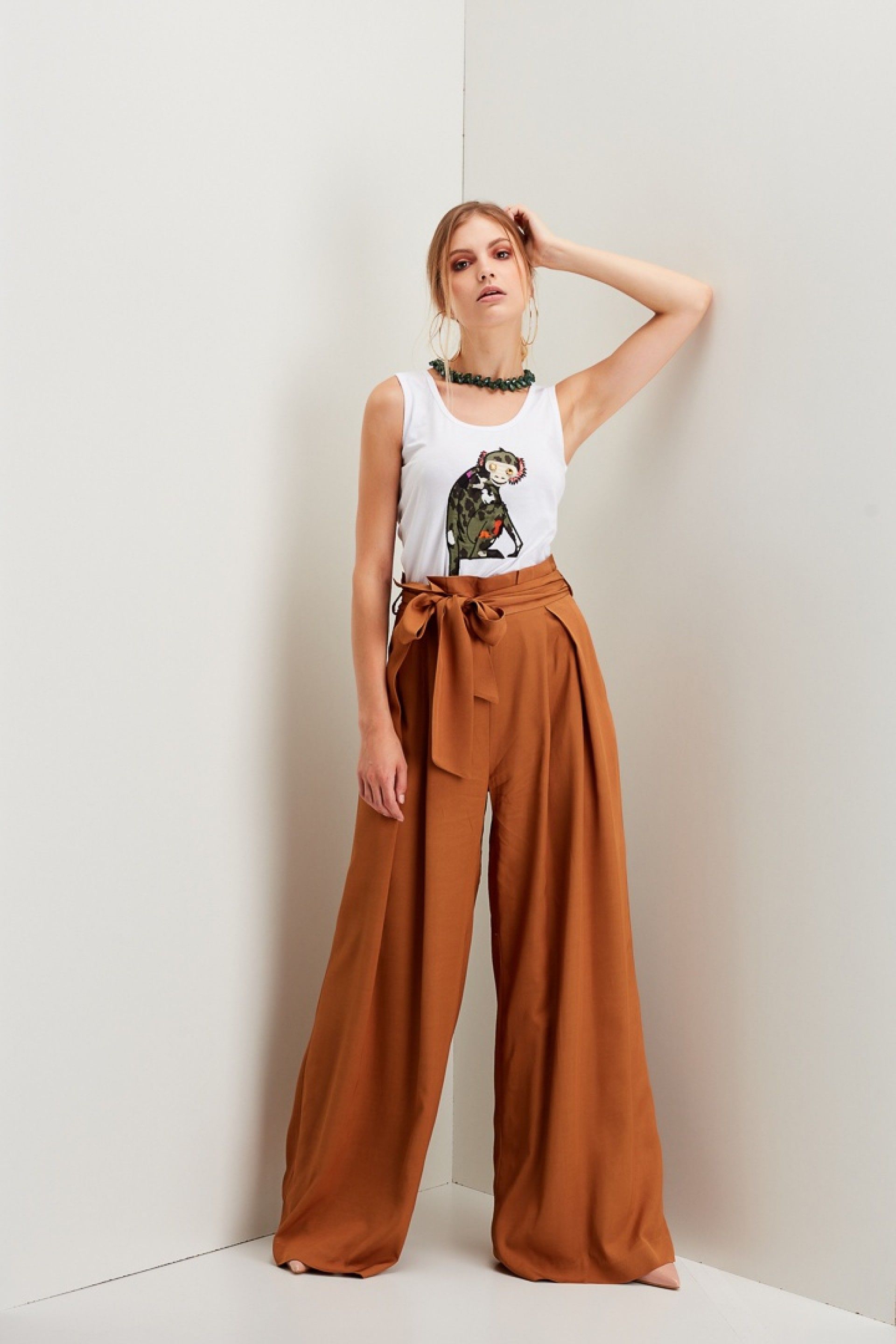 Calça Mulher Larga SHARON NAKURO