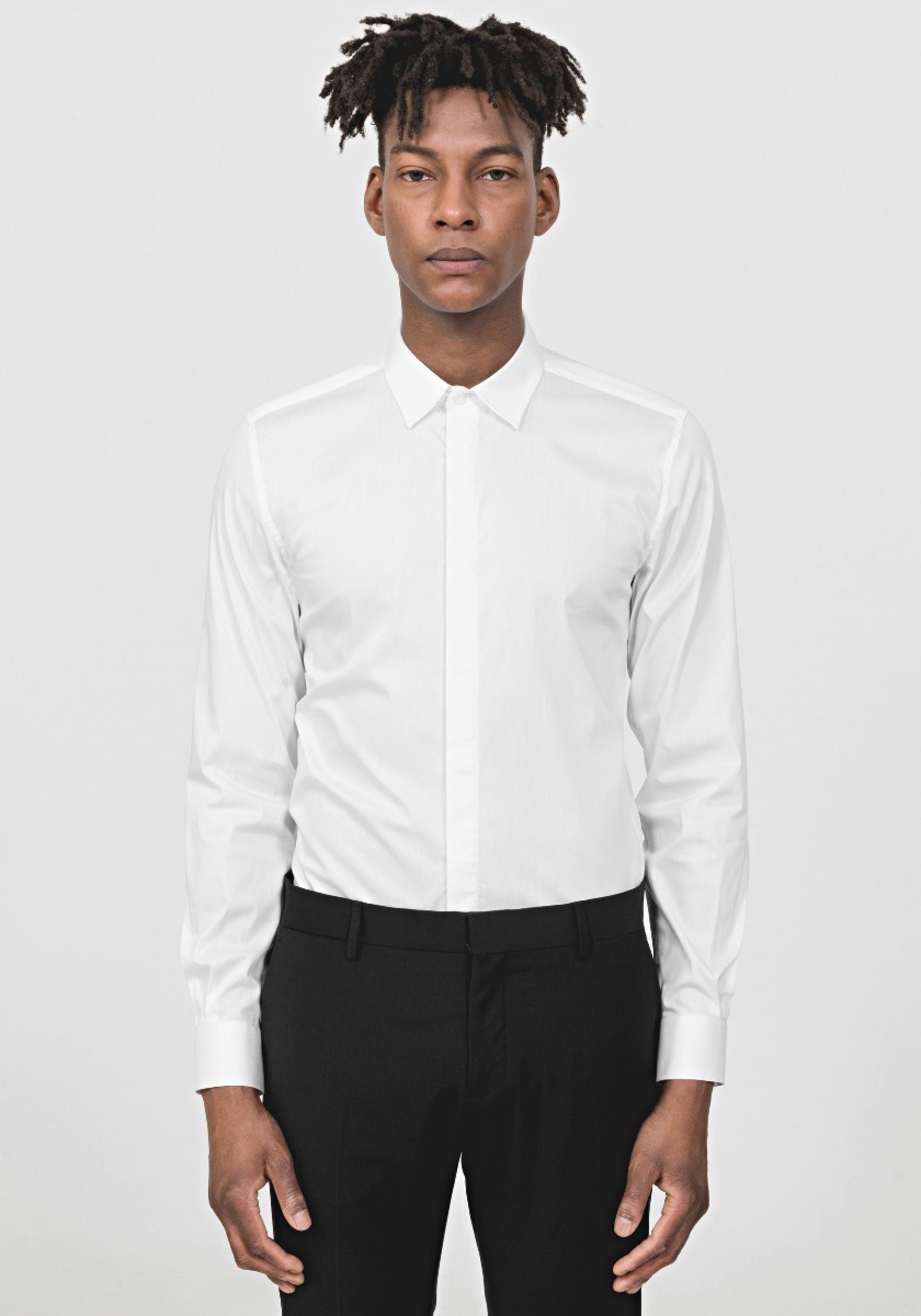 camisa MORATO Basic c/botão Tapado