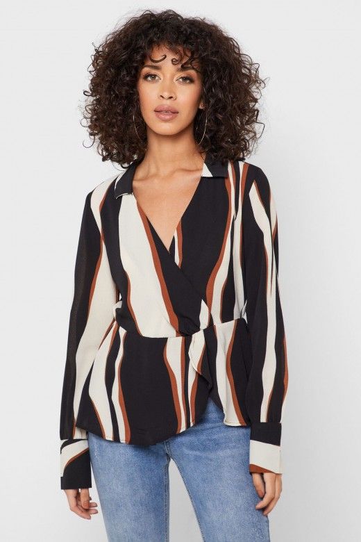 Top Mulher FIDELA WRAP VERO MODA Top Mulher FIDELA WRAP VERO MODA