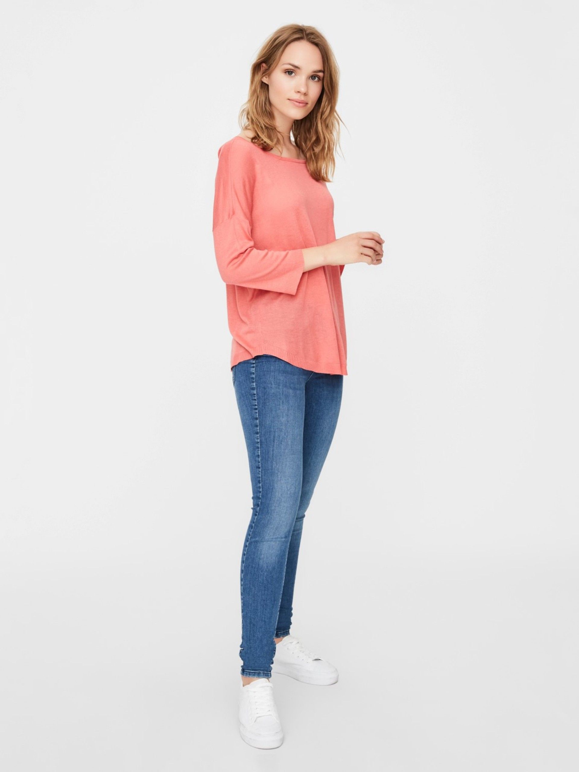 Malha Mulher LINA 3/4 V-BACK VERO MODA