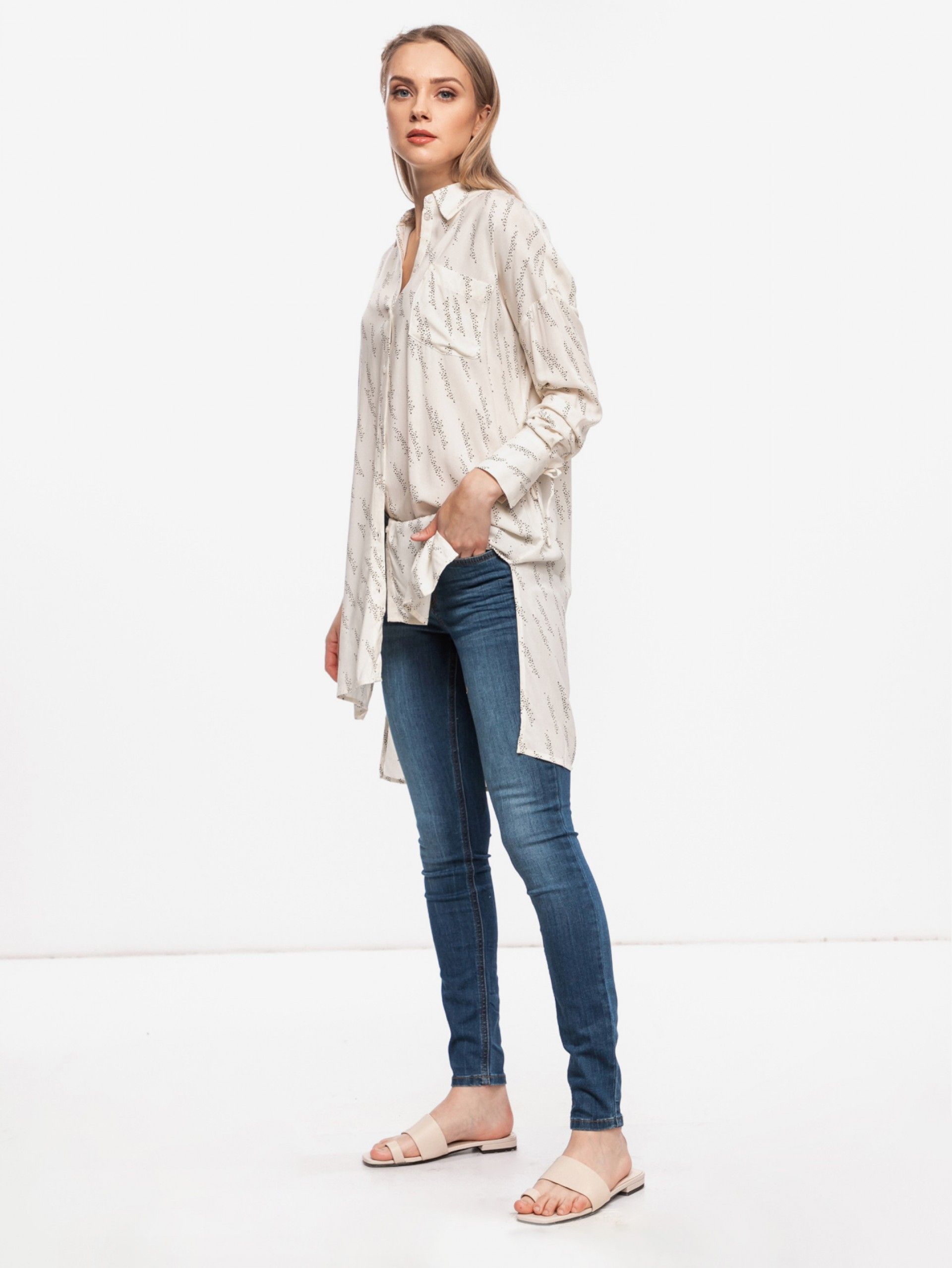 Blusa Mulher GUNHILD Long VERO MODA