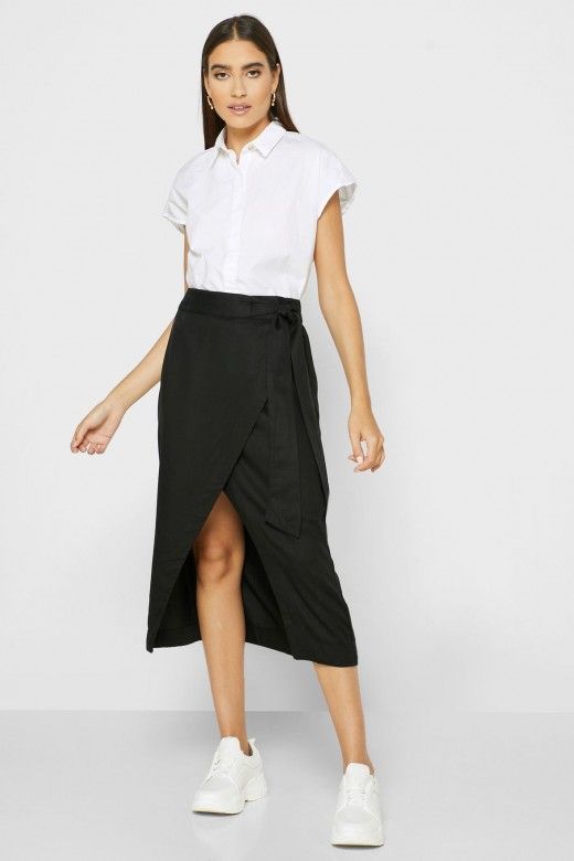 Saia Mulher KATELIN WRAP VERO MODA Saia Mulher KATELIN WRAP VERO MODA
